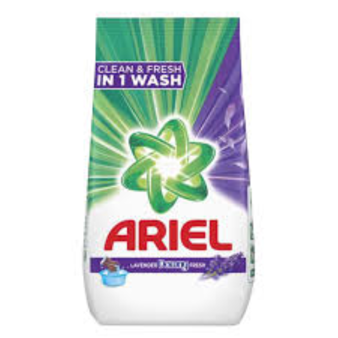 ARIEL DETERGENT FRESH LAVENDER CLEAN 500G